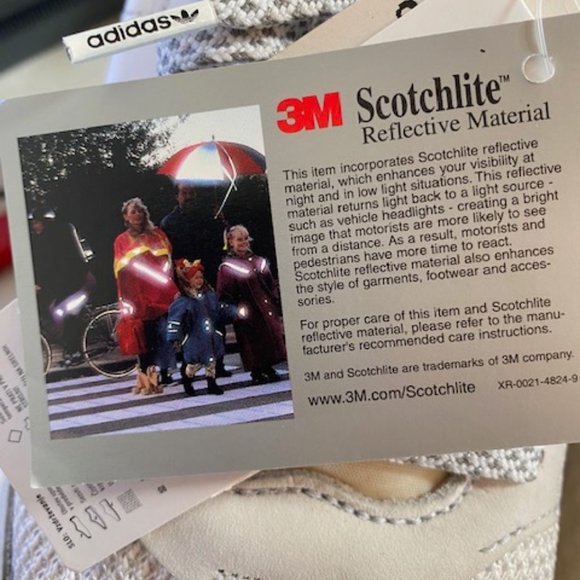 adidas 3M Scotchlite Nite Jogger Men's Sneakers; US 12.5 - Picture 9 of 11